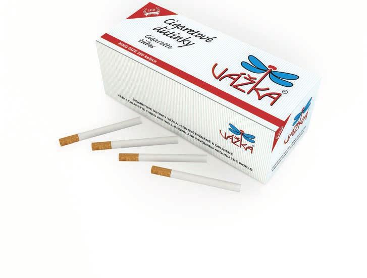 PŘÍSLUŠENSTVÍ BALIČKA CIGARET VÁŽKA CIGARETOVÉ DUTINKY VÁŽKA KINGSIZE 250 ê balička pro