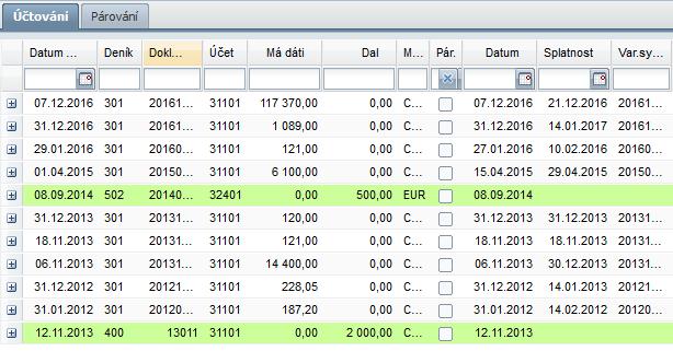 Tisk inventurního soupisu - Do sestavy inventury byla doplněna šablona tištěná naležato, která obsahuje data šarží, především datum expirace Systém Ostatní - Nově použité střídavé podbarvení gridů