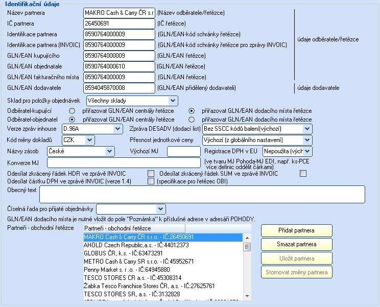 2 - Nastavení V této kapitole je popsáno nastavení programu potřebné pro správnou práci programu Jazz EDI/Jazz EDI SQL/E1.