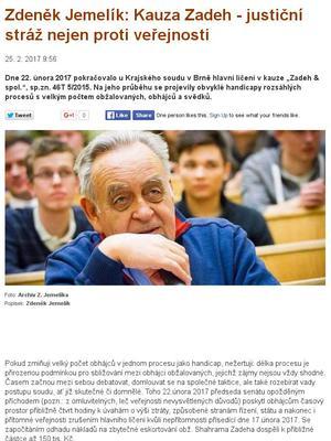 Rubrika: Názory A Petice 25.