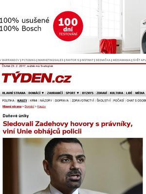 23. února 2017, 10:45 Sledovali Zadehovy hovory s právníky, viní Unie obhájců policii Shahrama Abdullaha Zadeha Zadehovy Václav Vlk Radiožurnál Petr Malý Sledovali Zadehovy hovory s právníky, viní