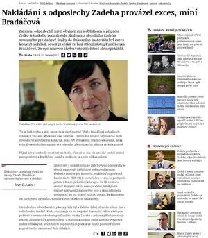 Nakládání s odposlechy Zadeha provázel exces, míní Bradáčová Lenka Bradáčová Daniel Korte Shahram Abdullah Zadeh Zadehovy Filip Jandourek těmto odposlechům podala ve druhé polovině února poprvé