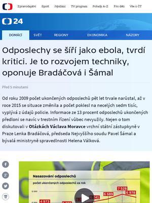 Odposlechy se šíří jako ebola, tvrdí kritici.