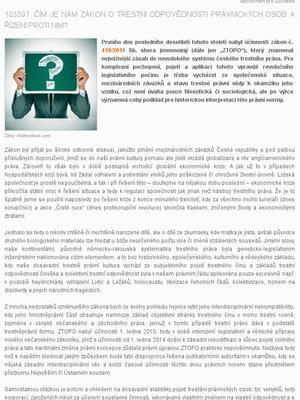 Petr Toman Unie obhájců Veroniky Sedláčkové Pro a proti Ovládli soudní řízení neodvolatelní soudní znalci, jak tvrdí někteří advokáti a soudci?