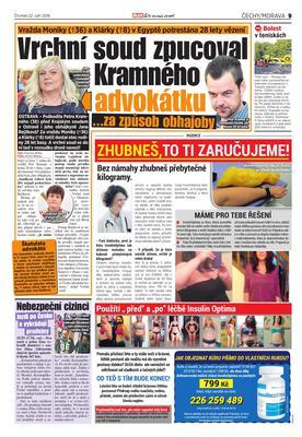 22. září 2016 Blesk - regionální mutace jižní Čechy; str. 9 získal. Postup Rejžkové se ne- setkal ani se souhlasem kolegů právníků.