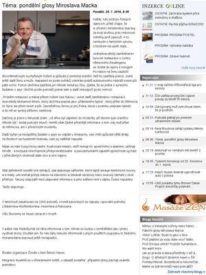 Téma: pondělní glosy Miroslava Macka Německa Mnichov Miroslava Macka Otto Skorzeny Nice Miroslav Macek pseudohumánní západní společnosti vychází z přidružených okolností stále více a více najevo.