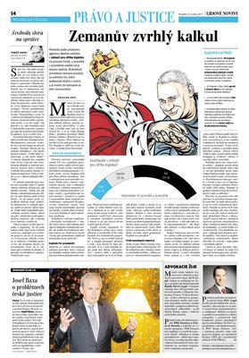 Strana: 14 Kategorie: Zprávy Vydavatel: MAFRA, a.s. Autor: TOMÁŠ SOKOL advokát, prezident Unie obhájcůčr Rubrika: Glosář 22.