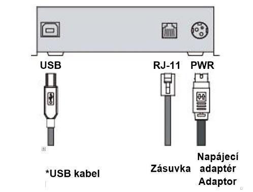 7 Instalace virtuálního USB portu (pouze pro USB připojení) Po zapojení tiskárny k PC pomocí USB zapnetě počítač, systém