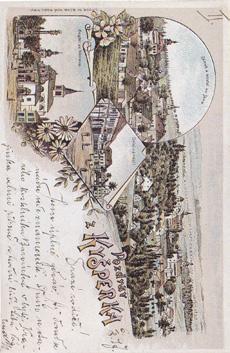 na Kopeček.(1870). Obr.