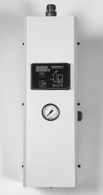 TERMOMAT SOLAR TECHNICKÉ PARAMETRY Způsob regulace Vypnuto / zapnuto, mikroprocesor Napětí 230 VAC 50/60 Hz Příkon 45 110 VA Zatížení relé 2 A 400 VA Stupně nastavení T nastavitelná v rozsahu 1.