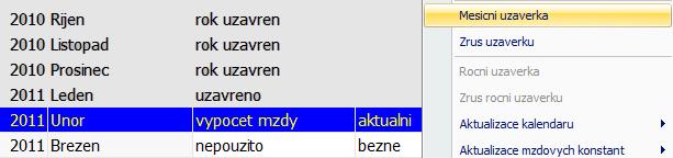 Vlastní kontace obsahuje tyto položky: Druh pohybu = pole se seznamem, ze kterého vyberete Mzdy. Druh řádku = pole se seznamem, ze kterého vyberete Mzdy.