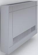 Nástěnné konvektory s ventilátorem KORAWALL WI Nástěnné konvektorové těleso s ventilátorem pro topení a dochlazování (2trubkový) KORAWALL WI KORAWALL WI 45/ WI 45 Oplechování/barva Délka 05 100 125