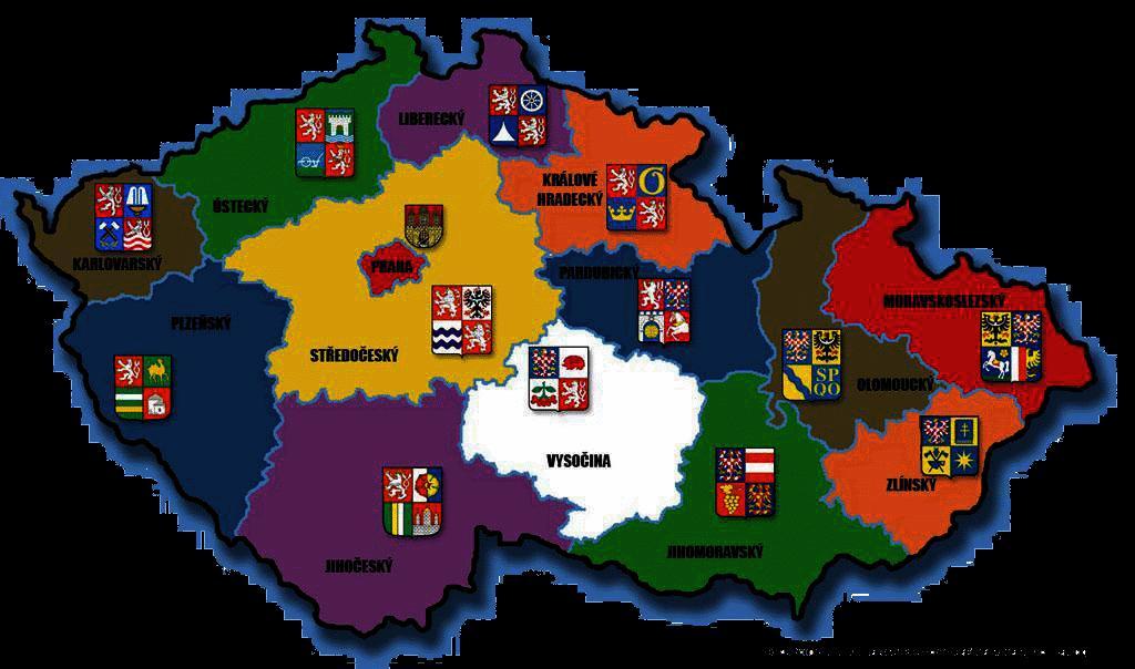 Česká republika kraje