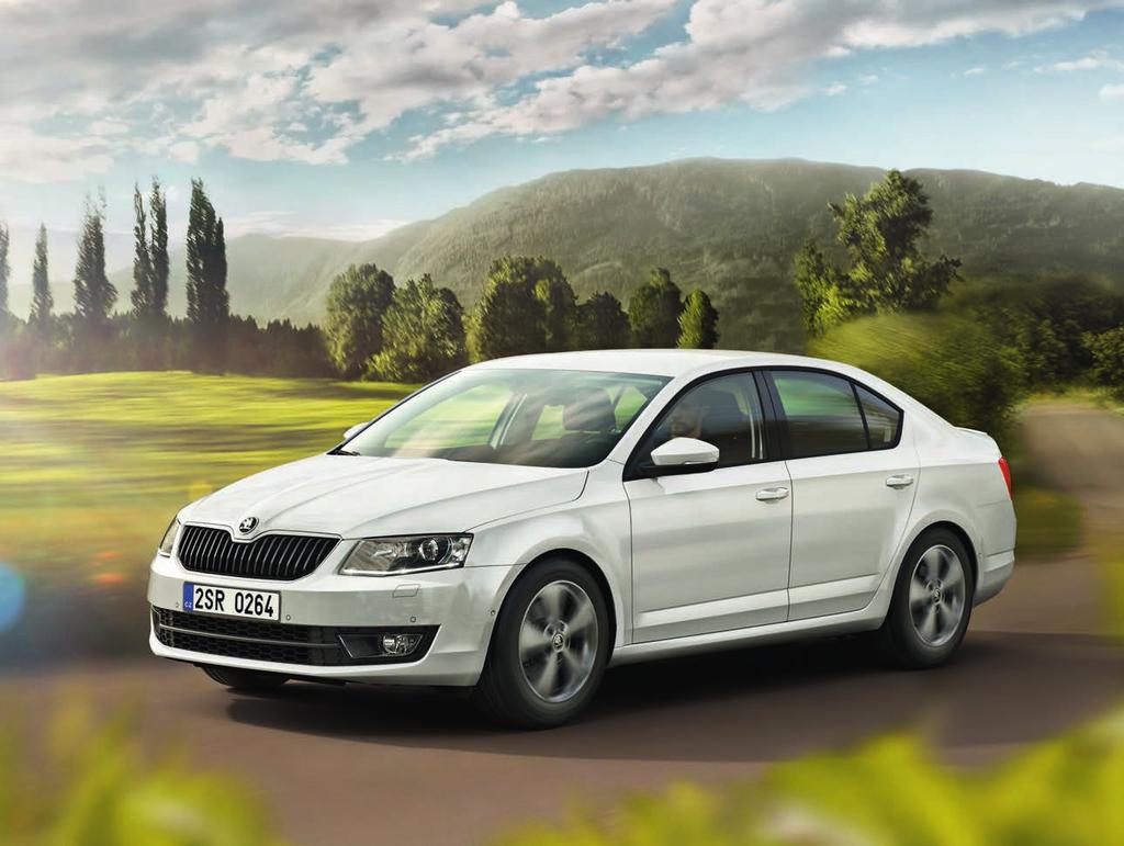SIMPLY CLEVER ŠAMPION V ZELENÉM STYLU Kombinovaná spot eba a emise CO 2 vozu Octavia G-TEC: 5,3 l (CNG 5,3 m 3 )/100 km, 124 (CNG 94) g/km