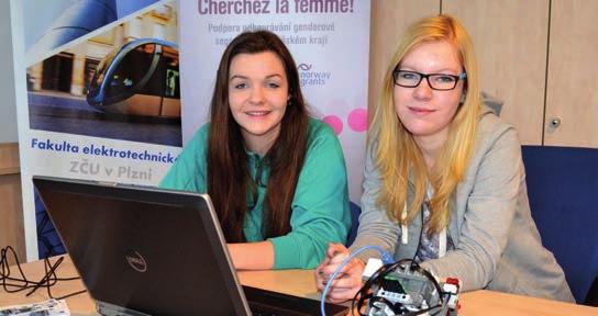 Akademie HK Pardubického kraje a RHK Plzeňského kraje realizují projekt Technika a ICT Cherchez la femme!