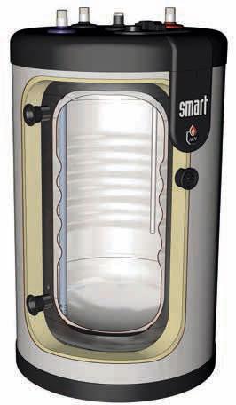 POPIS ZAŘÍZENÍ MOLY - SL / SLEW 100-130 - 160-210 - 240 SL : Zásobník určený ke skladování teplé vody s instalací na podlahu, svisle nebo vodorovně na stěnu pracující v rámci topného systému.