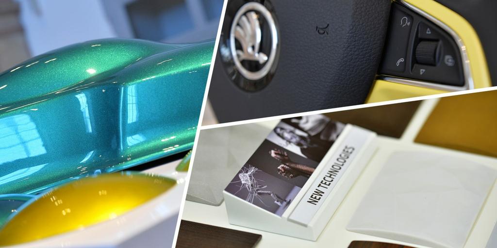 Seznamte se: designérský tým ŠKODA Color & Trim Dokonalé proporce a krásné tvary jsou základem každého úspěšného designu. Abyste správně podtrhli celkový dojem, musíte vždy přidat ještě něco navíc.