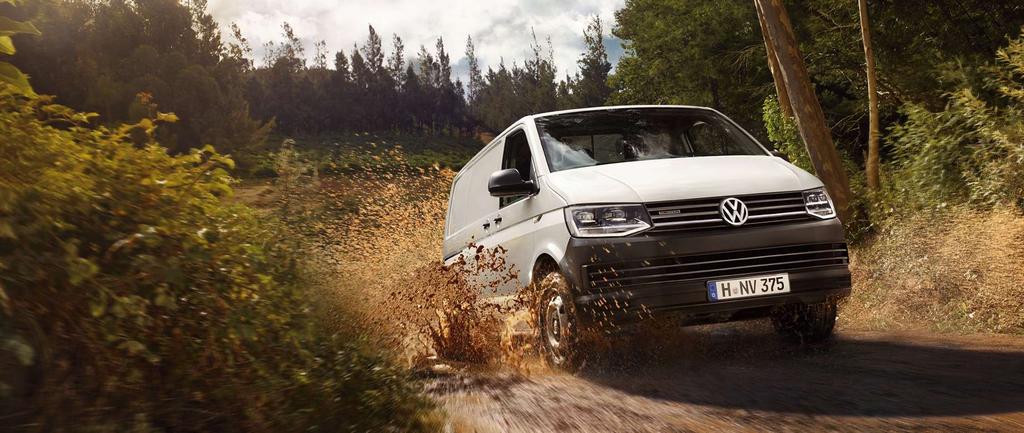 46 47 Nový Transporter Pohon všek 4MOTION Automobil s nejlepší průchodností terénem ve své třídě vybavený dvouspojkovou převodovkou DSG. Pohon všech kol 4MOTION.