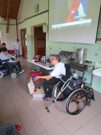 hrách a hře Boccia povědět.