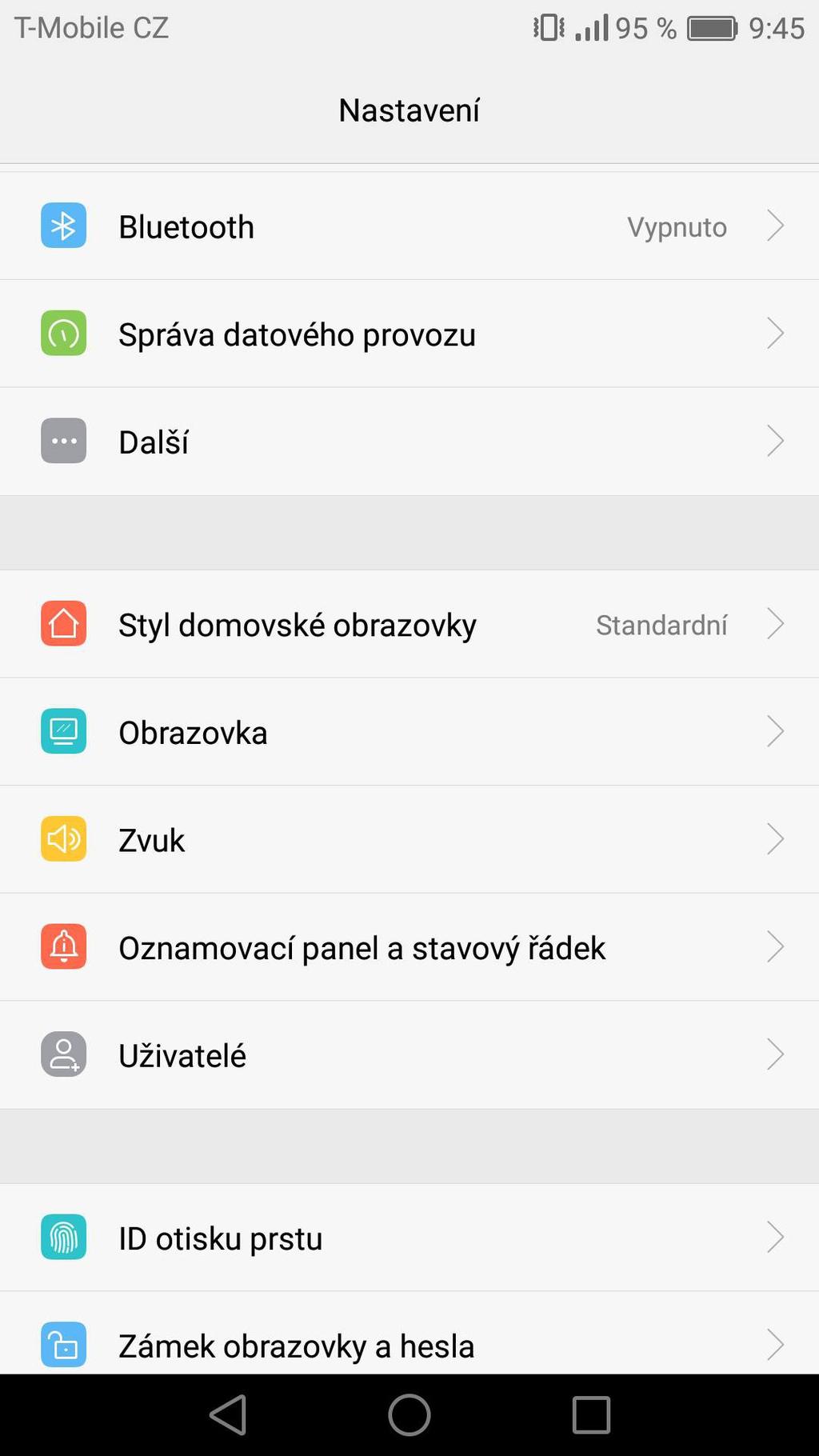 Operační systém Android 1.