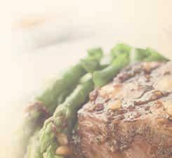 CARNE MASA MEAT 75. BISTECCA DI RIB EYE DI MANZO ALLA FIORENTINA (200g).............. 309,- steak z rošt nce rumpsteak 76. FILETTO DI MANZO AL PEPE VERDE (200g).