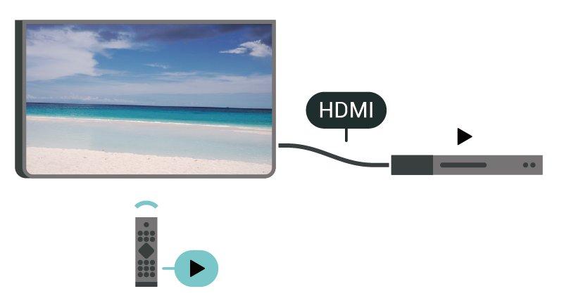 moci ovládat pomocí dálkového ovladače televizoru. V televizoru a připojeném zařízení musí být zapnuta funkce EasyLink HDMI CEC.