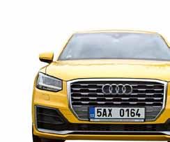 Oldřich Šesták Po sklopení sedadel druhé a třetí řady je k dispozici téměř rovná plocha KOMPAKTNÍ AUDI Q2 SPORT 1,4 TFSI Když přišla automobilka Audi v listopadu loňského roku s modelovou novinkou