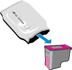 Výměna kazet Výměna tiskových kazet 1. Zkontrolujte, že je produkt napájen. 2. Vložte papír. 3. Vyjměte tiskovou kazetu. a. Otevřete přístupová dvířka kazety.