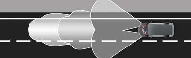 DALŠÍ INFORMACE O TECHNOLOGII TOYOTA SAFETY SENSE MATICOVÉ LED SVĚTLOMETY SE SYSTÉMEM AHS Bi LED přední světlomety umožňují vidět více a