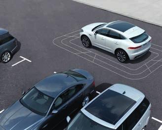 Systém sledování dopravy za vozidlem PARK PACK² Tento paket dodávaný na přání umožňuje bezpečné parkování a manévrování při vjíždění a vyjíždění z těsných prostorů a do provozu, kdy výhledu mohou