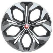(STYLE 5054) Standardně pro E-PACE HSE 17" KOLA Z LEHKÉ SLITINY S