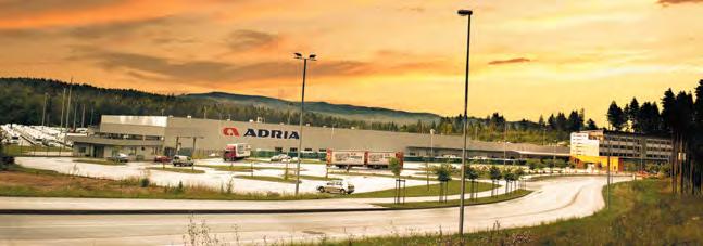 ADRIA karavany Sedlčany Vispa spol. s r.o. Adria-Mobil navrhuje a vyrábí vozy od roku 1965. To je více než padesát let a více než 575 000 vyrobených vozů.