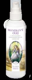 MANDLOVÝ OLEJ s vílovou aromaterapií Balení 100 ml 290 Kč S KOMPOZICÍ NADĚJE S KOMPOZICÍ MARIA Naděje je vnitřní síla, která nás v těžkých chvílích podrží. Dává nám pocit klidu a jistoty.