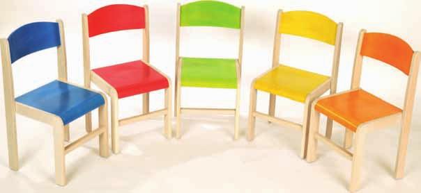 Dřevěné židličky - JAVOR Konstrukce židliček je
