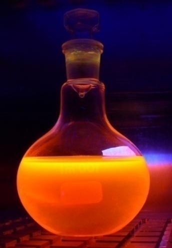 Kvantové tečky - příprava Za vysoké teploty v organických rozpouštědlech Ve vodě 1) příprava hydrogen teluridu sodného 2)