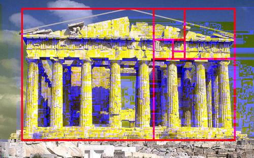 2 Historie Zlatý řez má velmi bohatou historii, která sahá až do dávných civilizací starověkého Východu, Egypta a Babylonu.