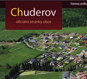 Zlatý erb 2017 nejlepší webová stránka obce 1. Chuderov, okres Ústí nad Labem, http://www.chuderov.