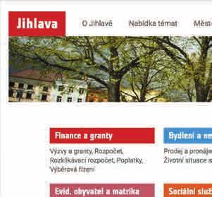 nejlepší webová stránka města 1. Jihlava, Kraj Vysočina, http://www.jihlava.