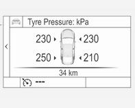 260 Péče o vozidlo Výstraha Systém sledování tlaku vzduchu v pneumatikách upozorňuje pouze na tlak v pneumatikách a nenahrazuje pravidelnou údržbu pneumatik prováděnou řidičem.