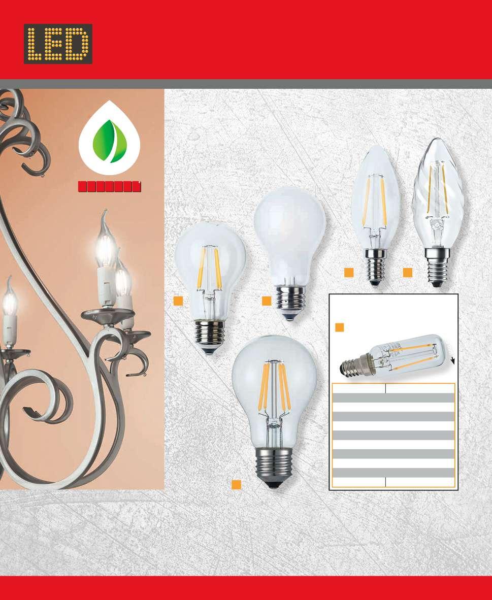 LED LED LED LED LED LED LED LED LED LED LED LED LED LED LED LED Nová technologie, klasický design LED žárovky 3 4 1 2 Řešení problémů Optimální při použití např.