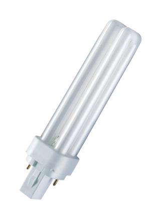 OSRAM DULUX D CFLni, 2 trubice, s paticí se 2 kolíky pro provoz s KP Druh použití _ Kanceláře, veřejné budovy _ Prodejny _ Supermarkety a