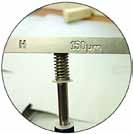 CE - Distanční vložka 150 µm - Doporučená tloušťka preparátu přes 50 µm Pro držák če