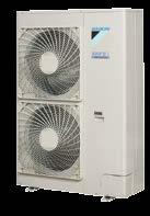 Venkovní jednotky VRV IV série S Mini VRV Compact RXYSCQ-T Nejkompaktnější VRV a lehká konstrukce s jedním ventilátorerm šetří prostor a snadno se instaluje.