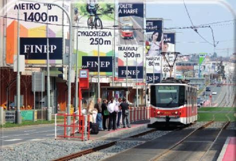 7, 8, 14, 18, 24, 26 Koncem roku 213 byly zřízeny dvě nové tramvajové zastávky. Dne 13.11.