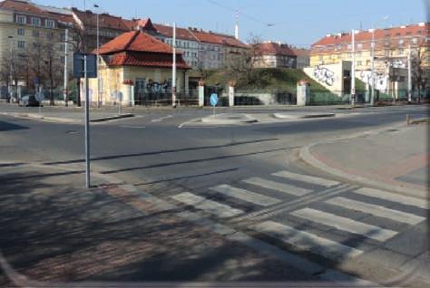 Stavebně náročnější práce byly provedeny v rámci úprav křižovatek Korunní Jičínská Šrobárova 