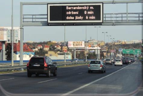 K přímému i nepřímému řízení a ovlivňování dopravy slouží v hl. m. Praze také zařízení pro provozní informace ZPI.