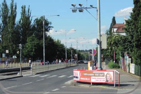 Zařízení pro vysokorychlostní vážení nákladních vozidel (WIM) Ulice (úsek) Cínovecká (před Kosteleckou, do centra) Karlovarská (před Drnovskou, do centra) K Barrandovu (před Ke Smíchovu, do centra)