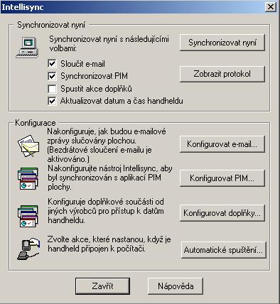 2. Klikněte na tlačítko Konfigurovat PIM 3.