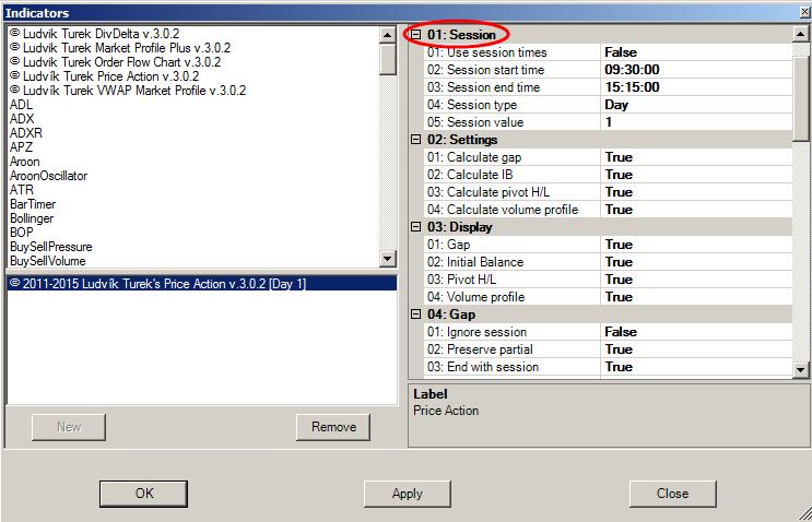 01: Use session times - Může mít hodnotu False nebo True.