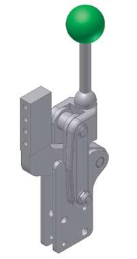 Svislé upínky těžké přesné provedení Heavy-duty vertical clamps 645 6 Svislé upínky, těžké přesné speciální provedení Jde o upínky s vysokou upínací silou a dlouhou životností.